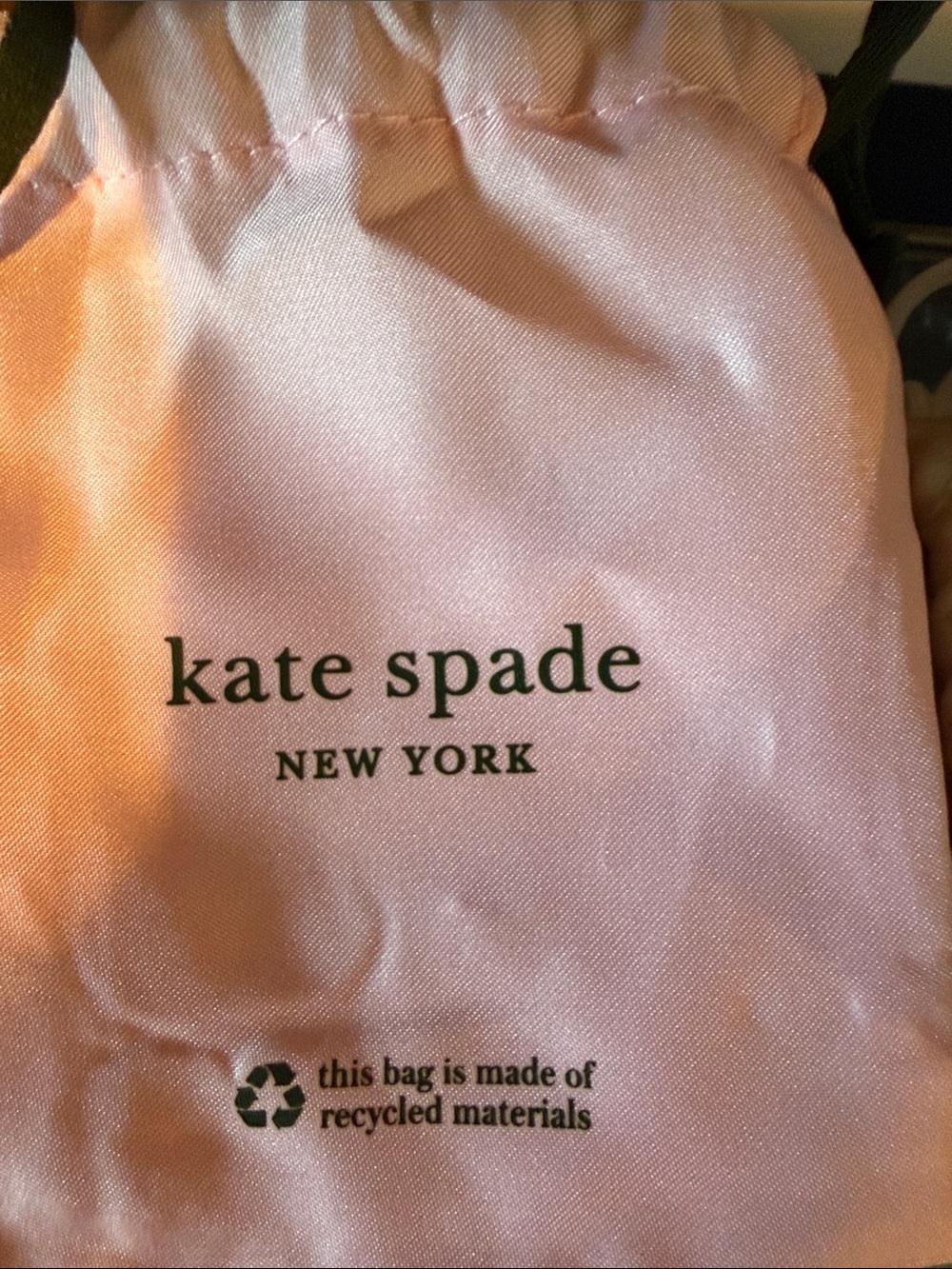 kate spade Pearl White Heart Stud Earrings with Gold Trim - Picture 2 of 2